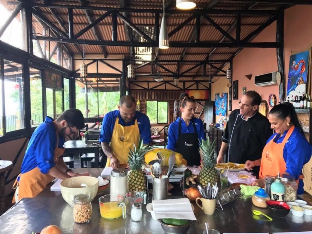 Cooking workshop in Costa Rica