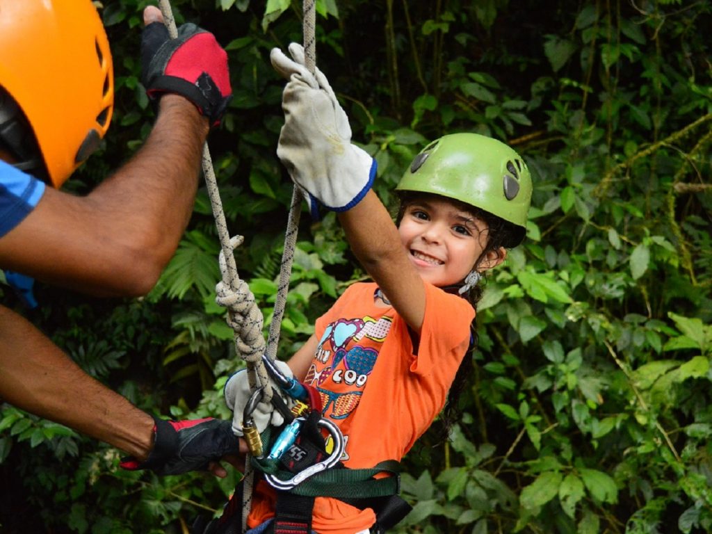 Canyoning in Costa Rica for kids too